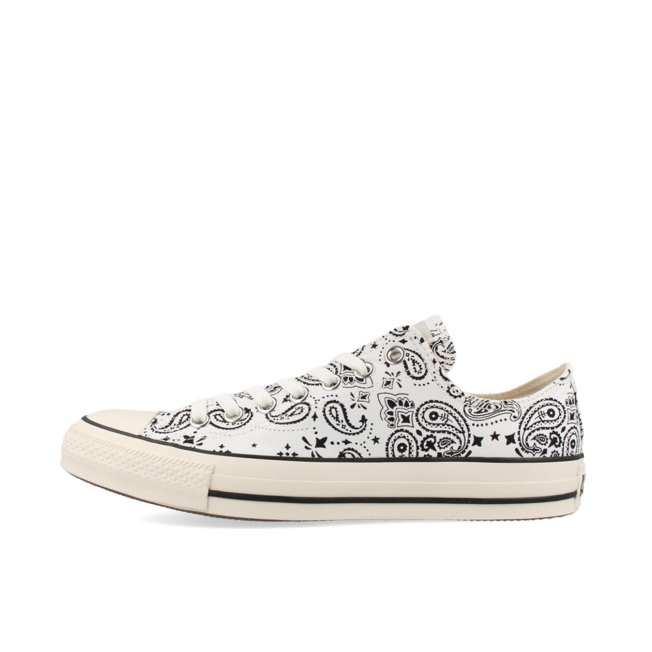 推荐商品：Converse/匡威 Chuck Taylor All Star 帆布鞋 常青款轻便防滑耐磨百搭复古圆头减震贴合高帮 白色/印花头巾