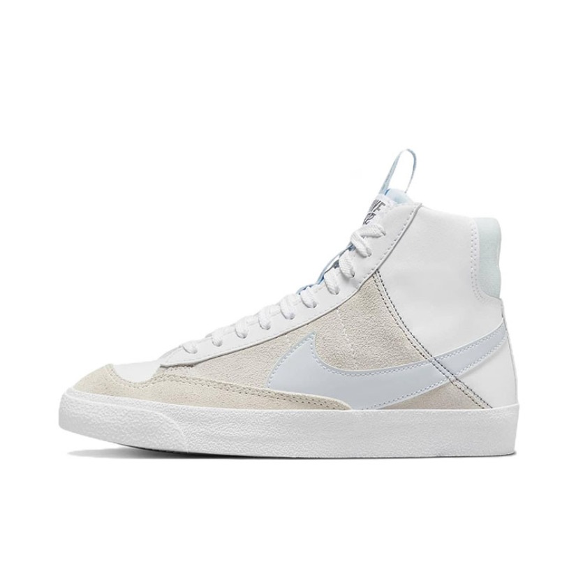 推荐商品：Nike Blazer 板鞋 经典复古防滑舒适百搭 GS/白色/卡其