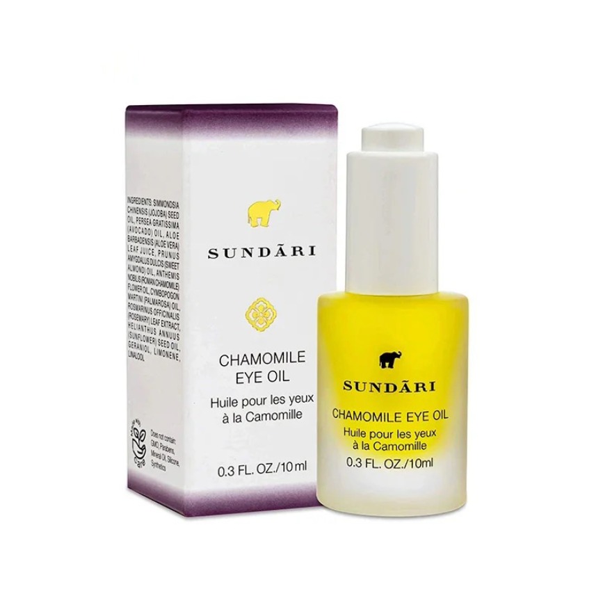 推荐商品：sundari/桑德丽 洋甘菊眼部精华油 滋养 细纹 淡化黑眼圈