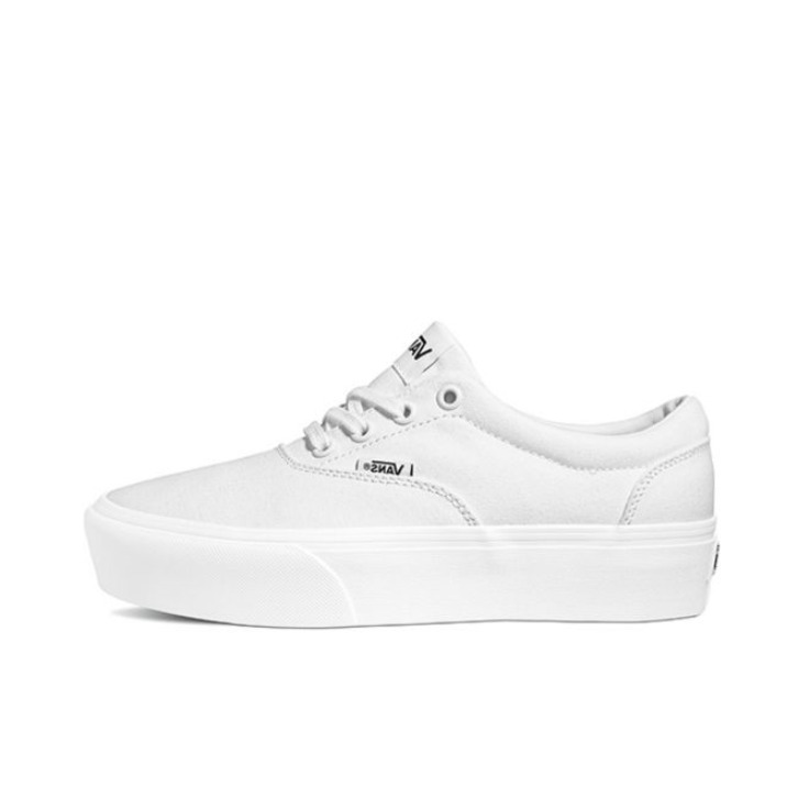 推荐商品：Vans/范斯 Doheny 复古休闲 轻便舒适 透气百搭 耐磨防滑 帆布鞋 白色/黑色