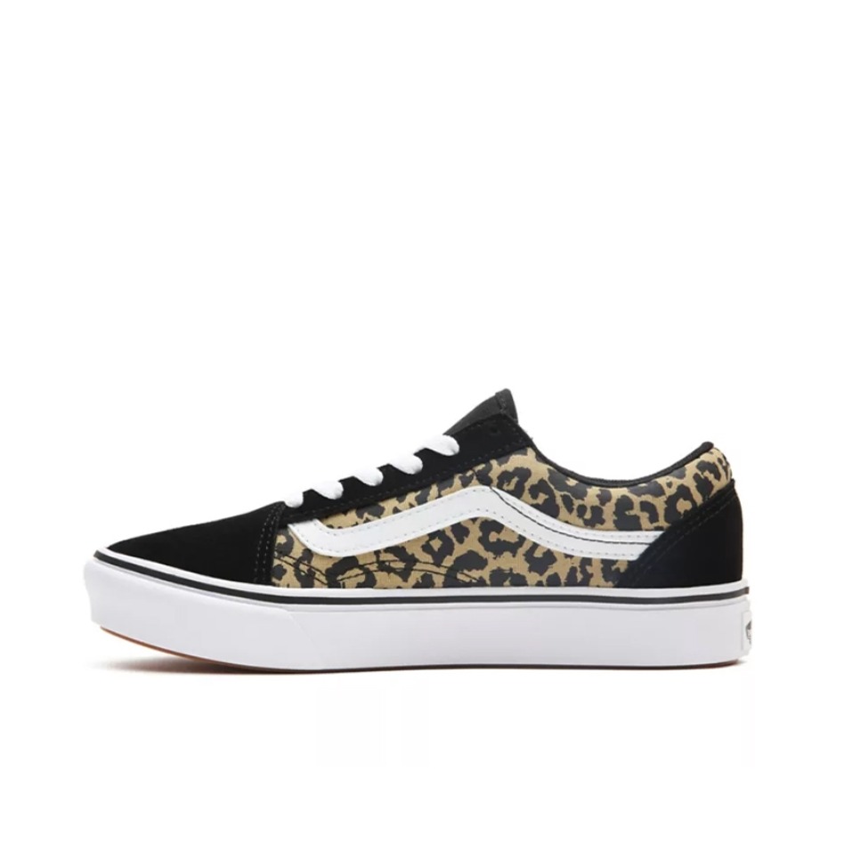 推荐商品：Vans/范斯 Old Skool 滑板鞋 板鞋 轻便防滑复古舒适经典 GS/豹纹