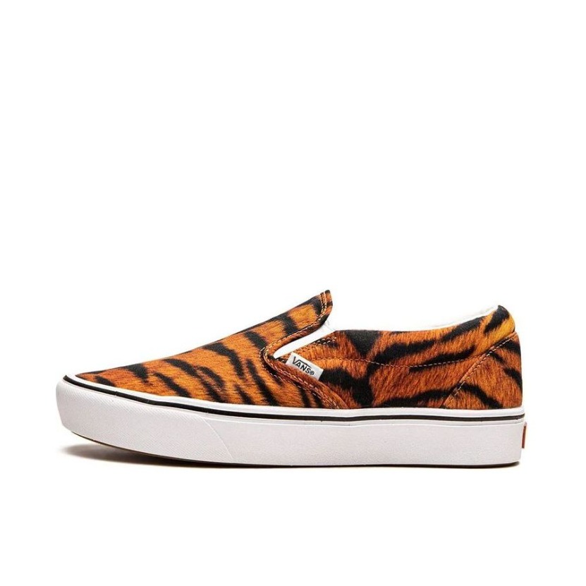 推荐商品：Vans/范斯 Classic Slip-on 防滑 简约 棋盘格 一脚蹬 百搭 休闲 帆布鞋 Comfycush/虎纹
