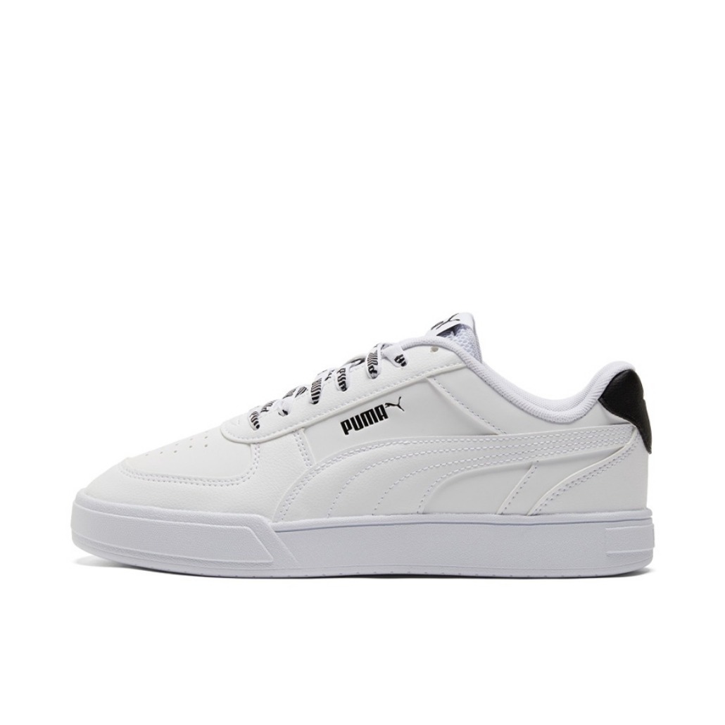 推荐商品：Puma/彪马 Caven Dime 小白鞋 板鞋 缓震回弹防滑耐磨轻便透气舒适百搭复古薄底美式流光风 白色/黑标