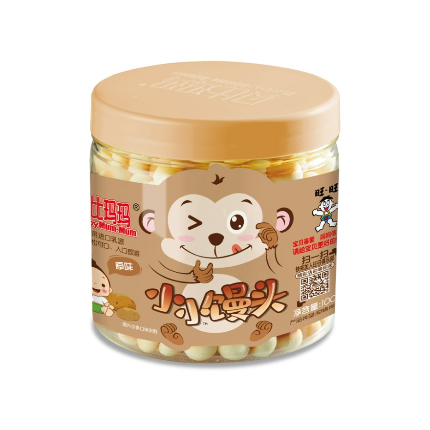 推荐商品：贝比玛玛 婴幼儿益生元零食小馒头无抗鲜