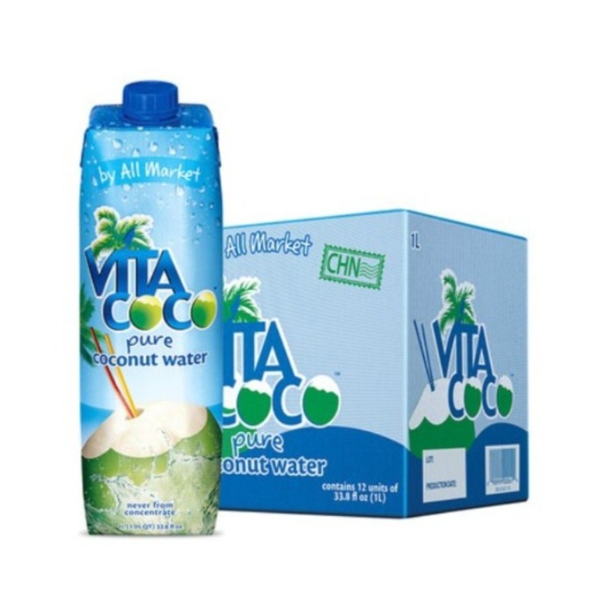 推荐商品：VitaCoco/唯他可可 椰子水饮料 原味 瓶装 低卡低脂 1000ml