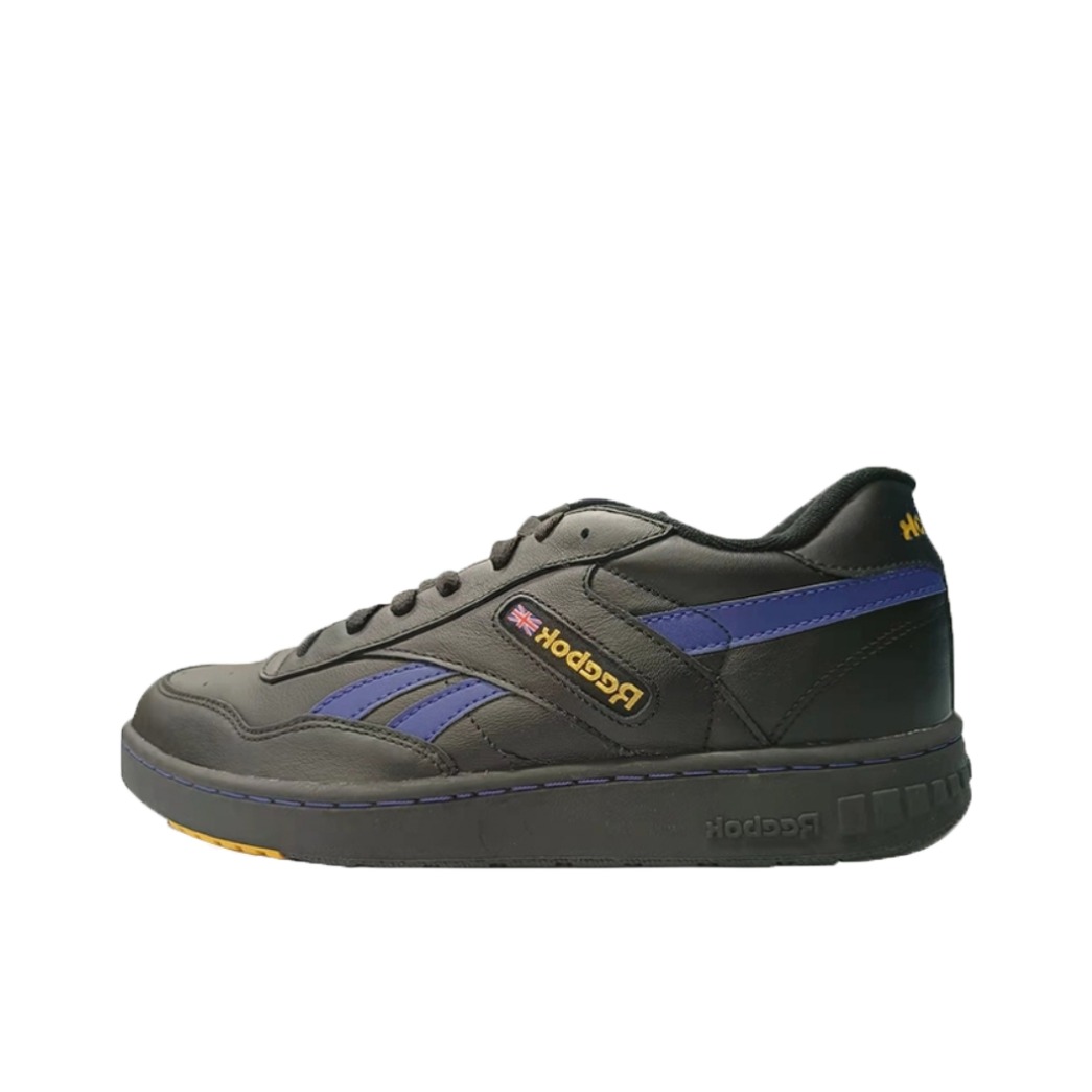 推荐商品：Reebok/锐步 BB4000 耐磨 潮流百搭 经典复古 减震防滑 防水 休闲 板鞋 黑色/蓝色