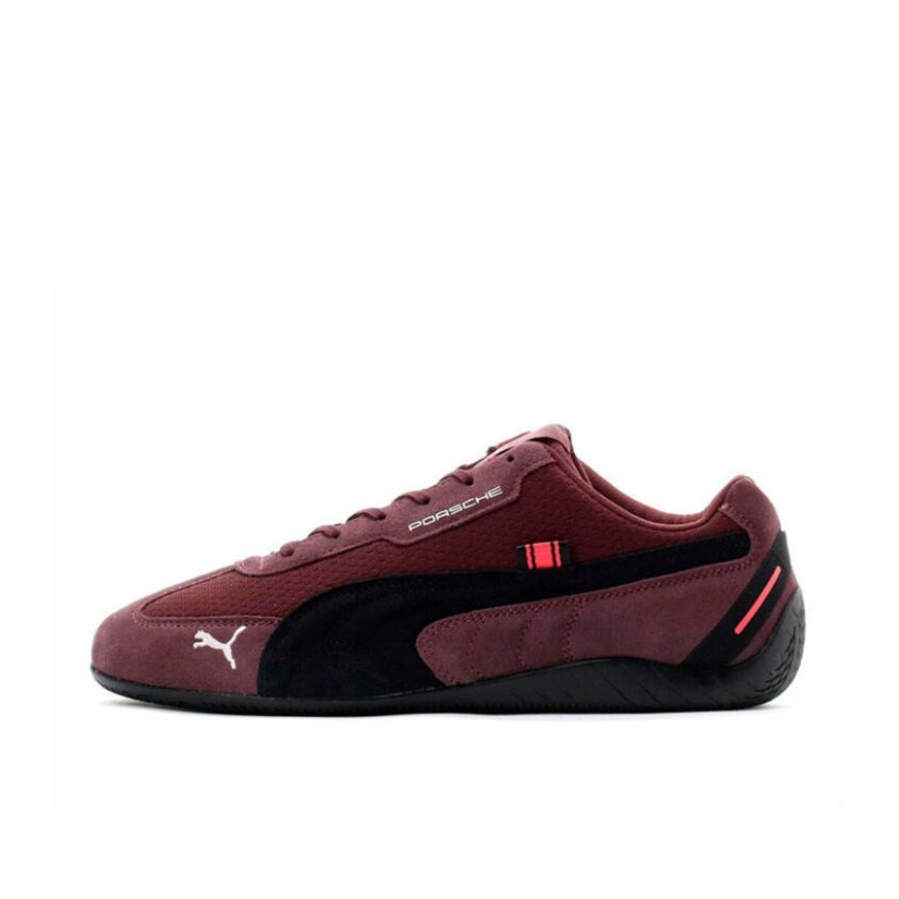 推荐商品：Puma/彪马 Porsche Legacy Speedcat 绒面革 舒适耐磨 缓震透气 复古 训练鞋 暗紫红色