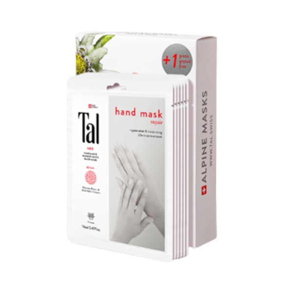 推荐商品：TAL 美白细嫩手膜手套 6袋(12片)/盒 淡化细纹手脚部抗老