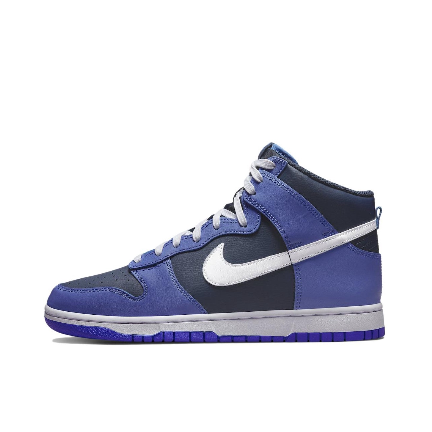 推荐商品：Nike Dunk 板鞋 经典复古百搭 高帮/宝蓝/黑色
