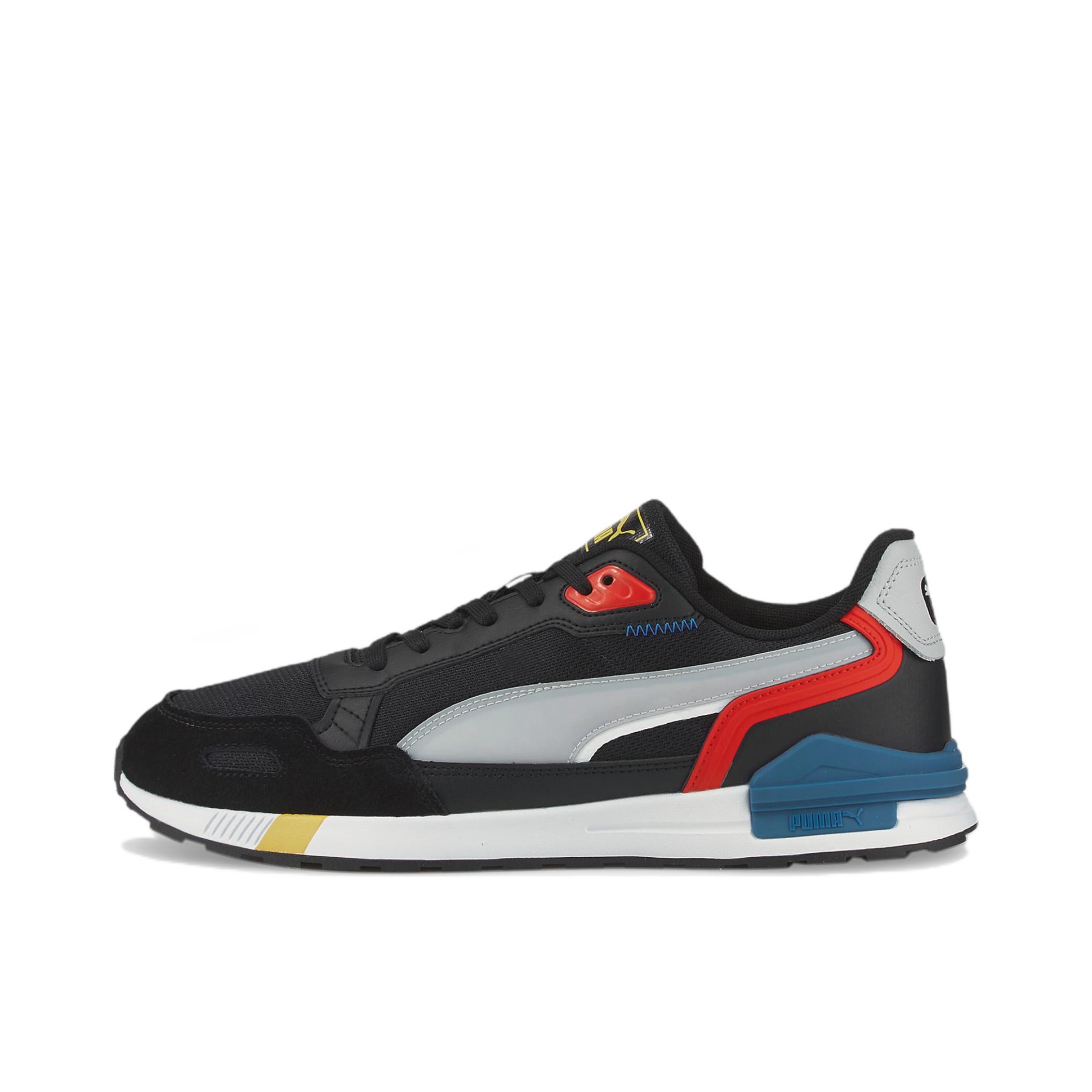 推荐商品：Puma/彪马 Graviton 运动休闲鞋 缓震耐磨轻便透气防滑网面圆头 黑色/灰色/红色