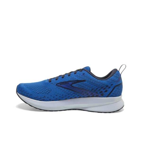 推荐商品：Brooks/布鲁克斯 Levitate 漂浮 5 缓震回弹 网面透气 耐磨防滑 马拉松 跑鞋 蓝色/白色