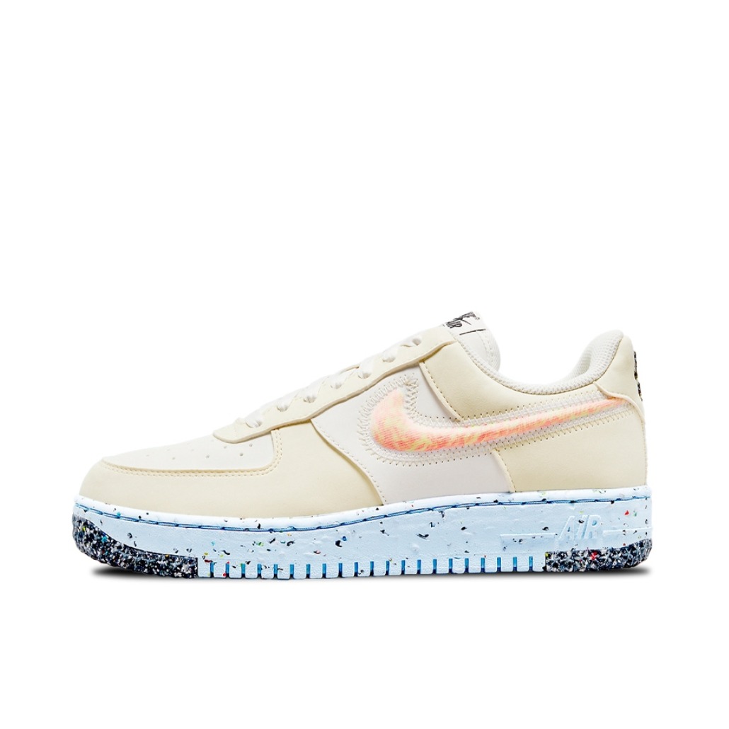推荐商品：Nike Air Force 1 空军一号 板鞋 轻便舒适百搭耐磨防滑复古 Crater Surfaces With Crater Cream Uppers 低帮/白色/奶油色