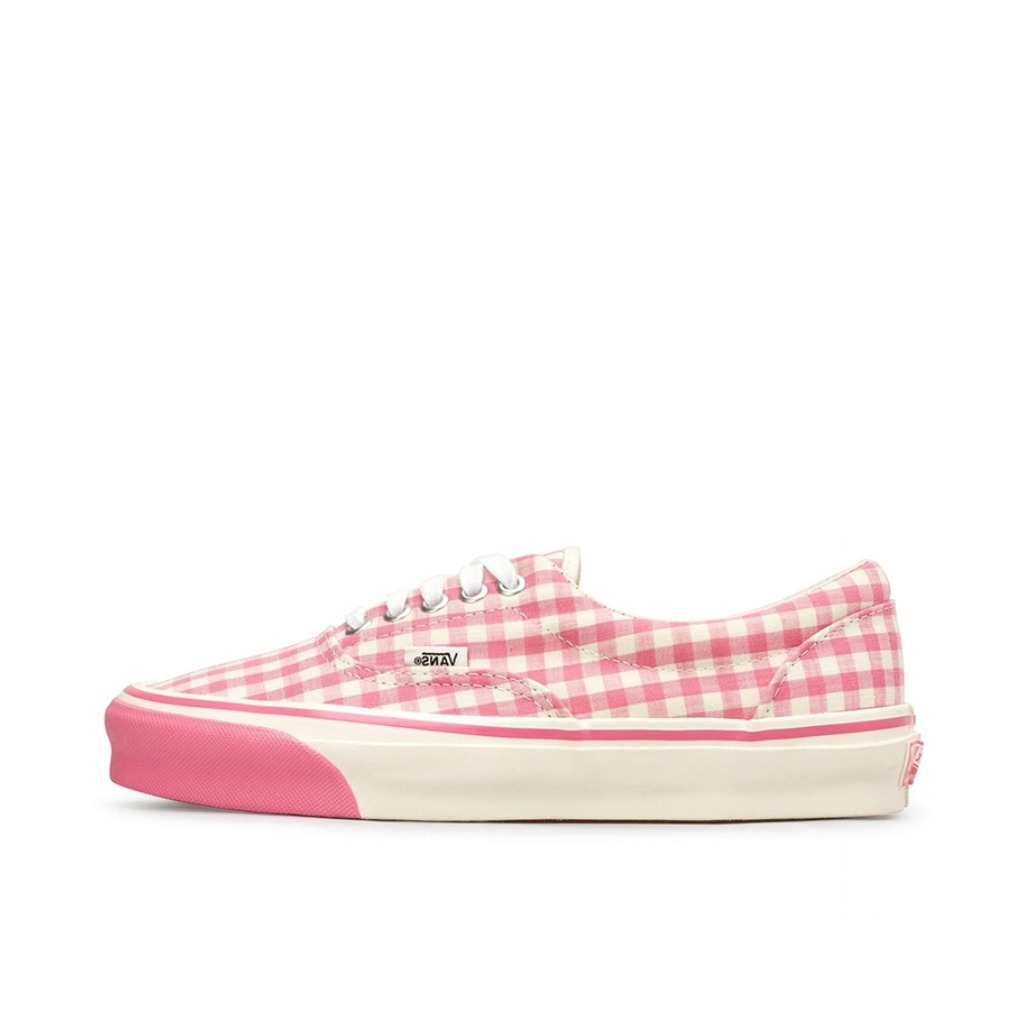 推荐商品：Vans/范斯 Era Lx Comfycusra 轻便 复古 帆布鞋 川久保玲联名/粉色格纹