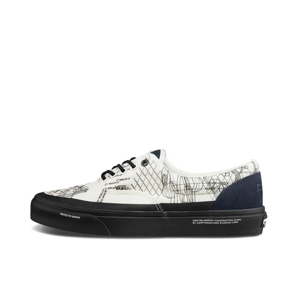 推荐商品：Vans/范斯 Era Lx Comfycusra 轻便 复古 帆布鞋 C2H4联名/白色涂鸦