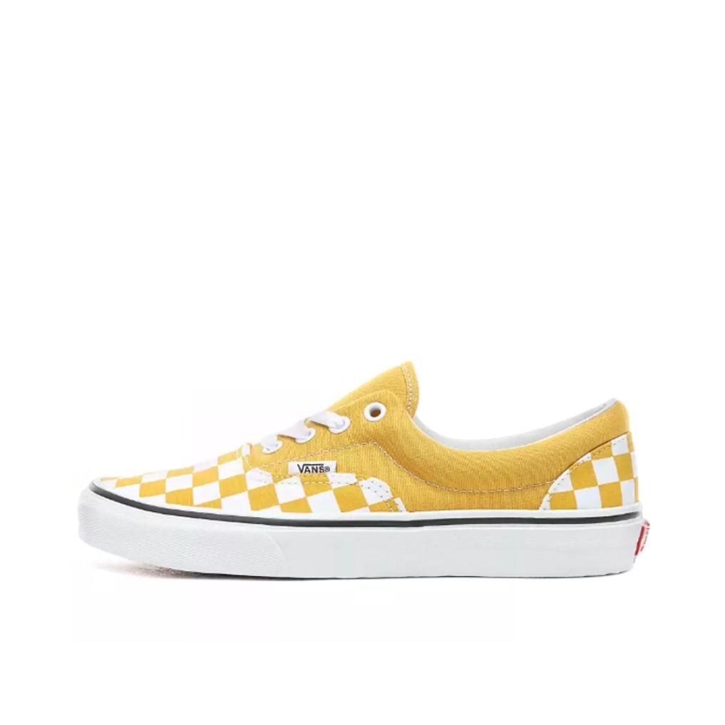 推荐商品：Vans/范斯 Era Lx Comfycusra 轻便 复古 帆布鞋 Checkerboard/Yolk Yellow/True White 蛋黄棋盘