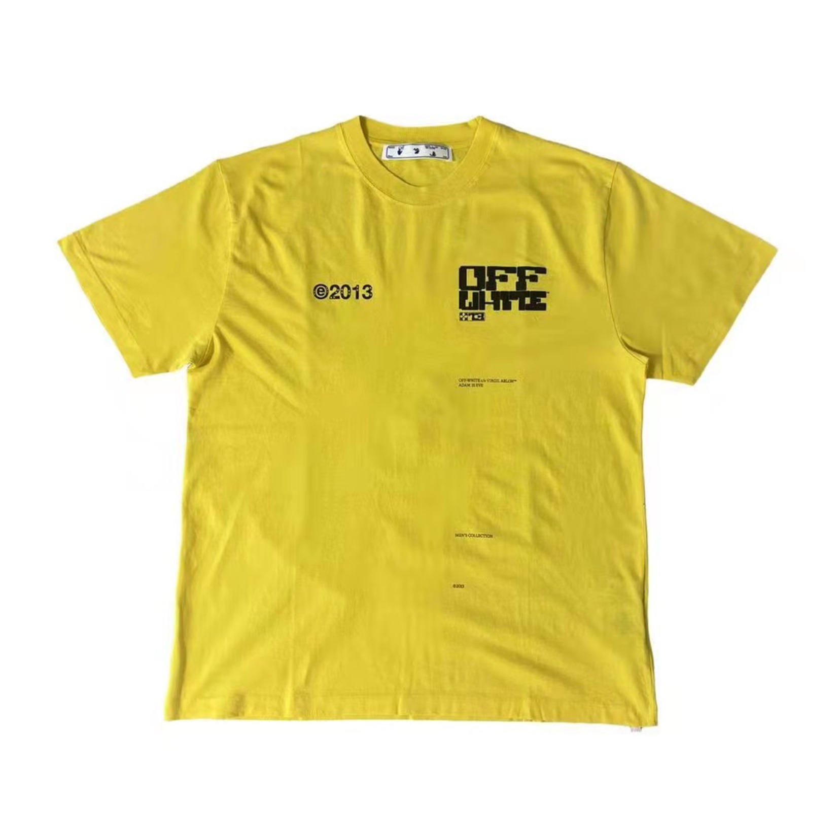 OFF-WHITE 经典休闲圆领T恤 OMAA038S21JER008