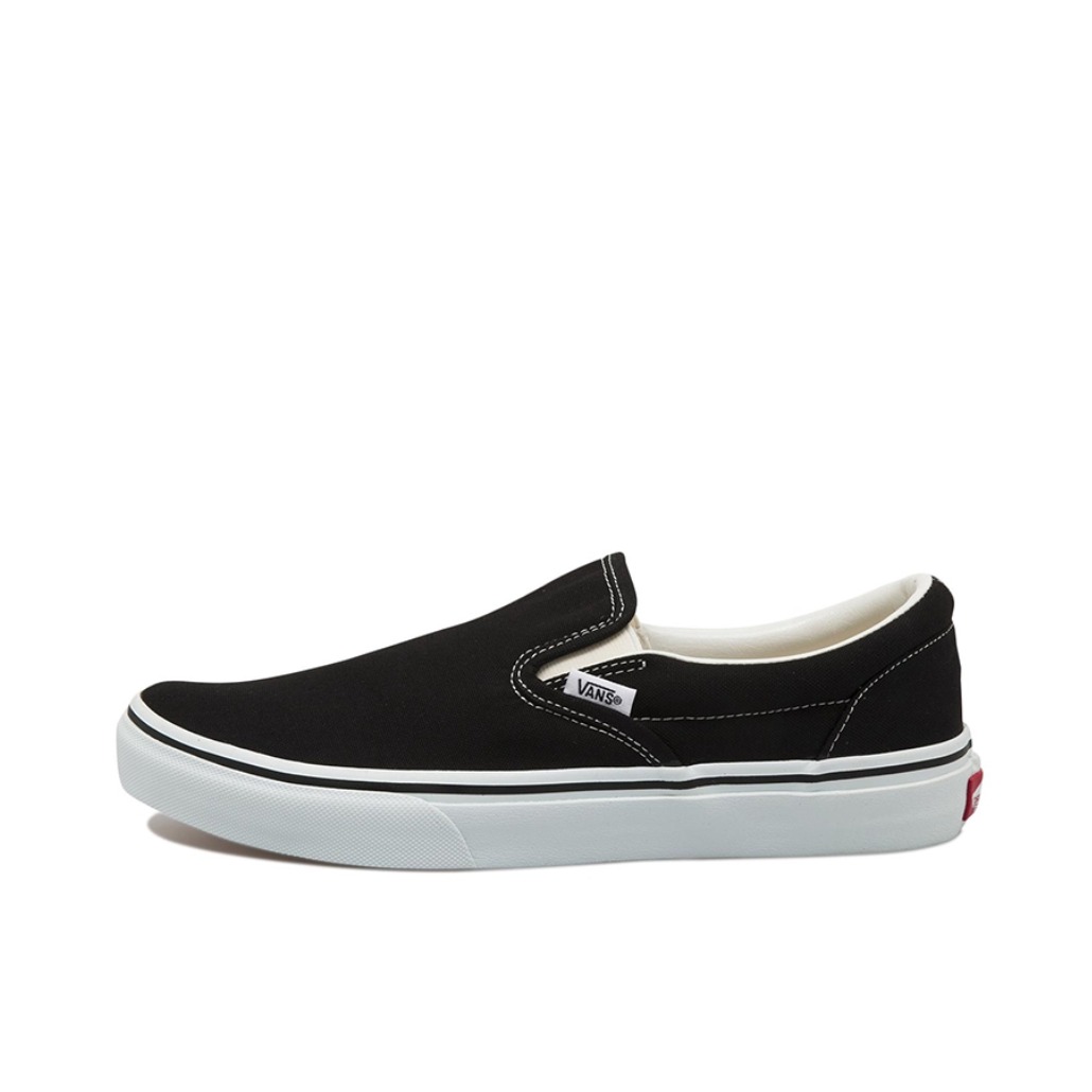 推荐商品：Vans/范斯 Classic Slip-on 防滑 简约 棋盘格 一脚蹬 百搭 休闲 帆布鞋 日版/黑色