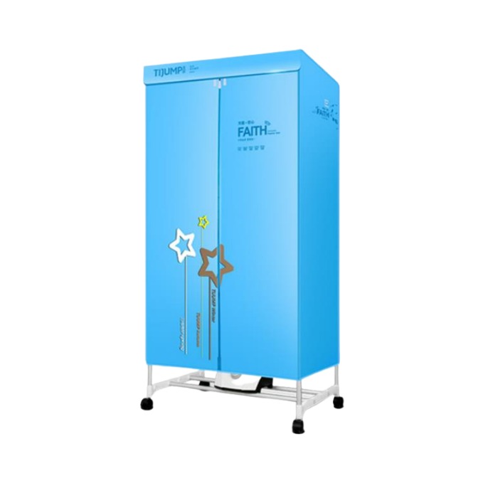 推荐商品：TIJUMP/天骏小天使 家用干衣机烘干机小型双层衣柜 衣物消毒机 容量15KG TJ-238M