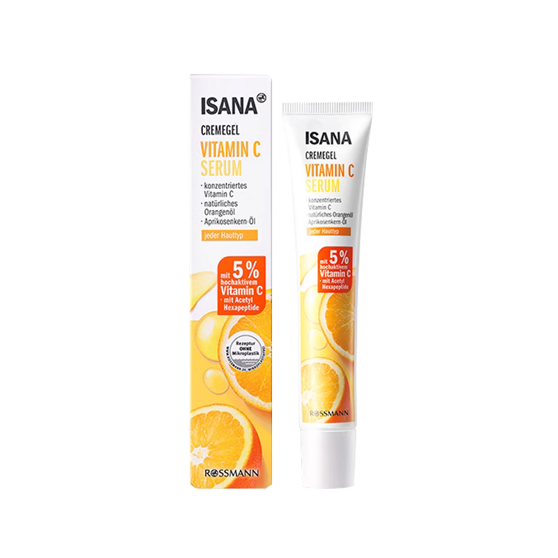 推荐商品：ISANA 光感VC精华乳 淡化细纹改善唇周黑焕亮