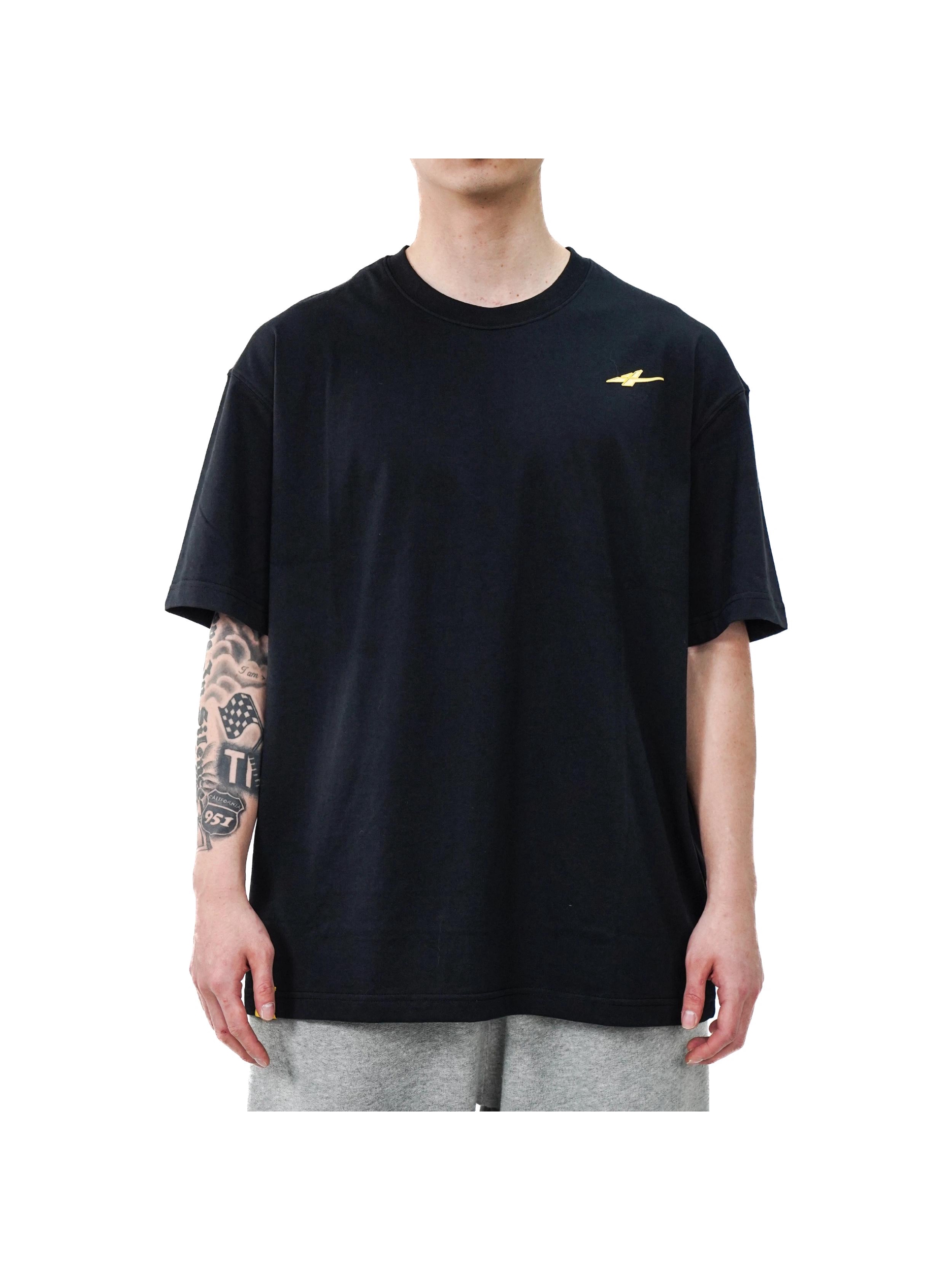 推荐商品：【柯冉同款】SeriousPlayerOnly 亲肤透气圆领短袖T恤 黑