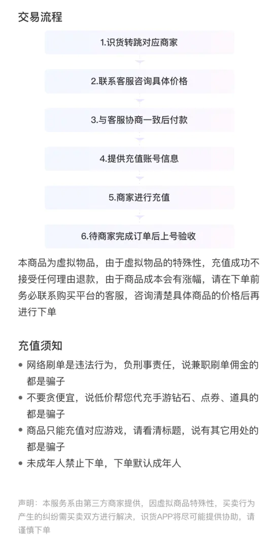 识货商品介绍图