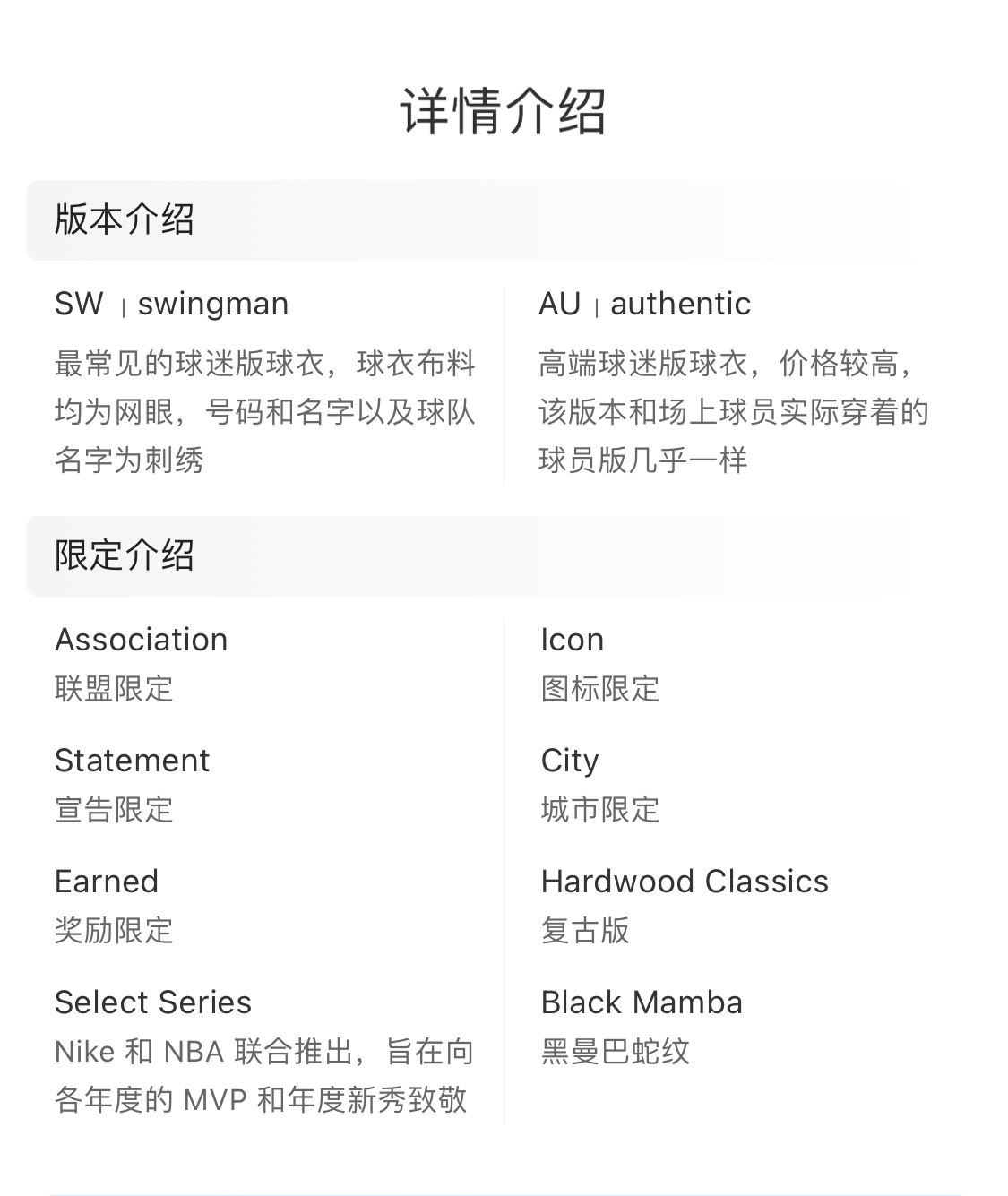 识货商品介绍图
