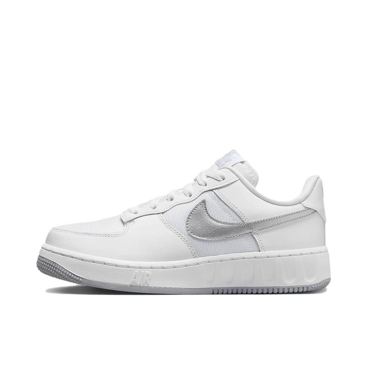 推荐商品：Nike Air Force 1 空军一号 板鞋 轻便舒适百搭耐磨防滑复古 Fontanka/GS/米白/银勾