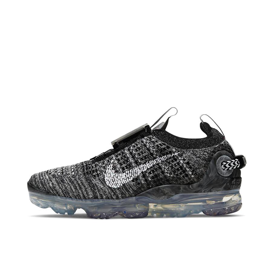 推荐商品：Nike Air VaporMax 2020 跑鞋 舒适休闲轻便透气全掌耐磨运动织物编织回弹支撑 灰色/黑色