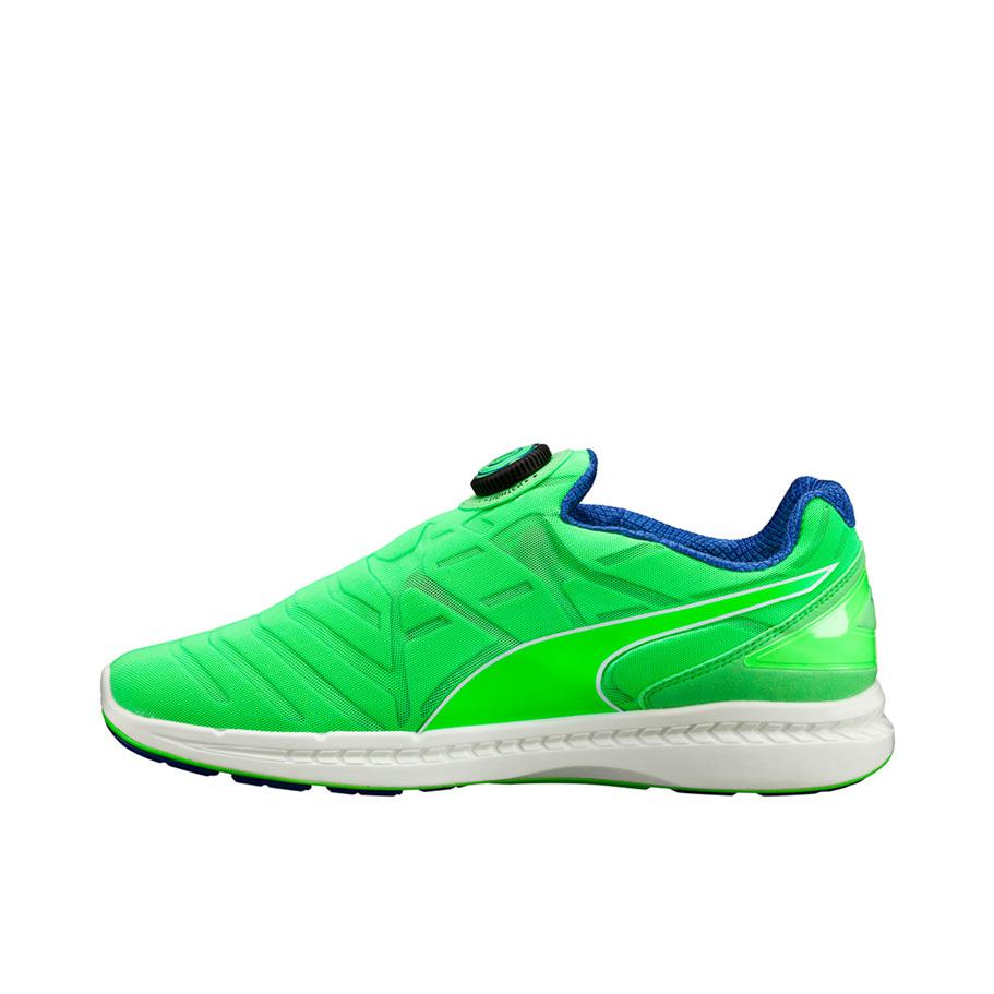 推荐商品：Puma/彪马 Ignite Disc 防滑 减震 透气 轻便 一脚蹬 跑鞋 SpringGreen 荧光绿