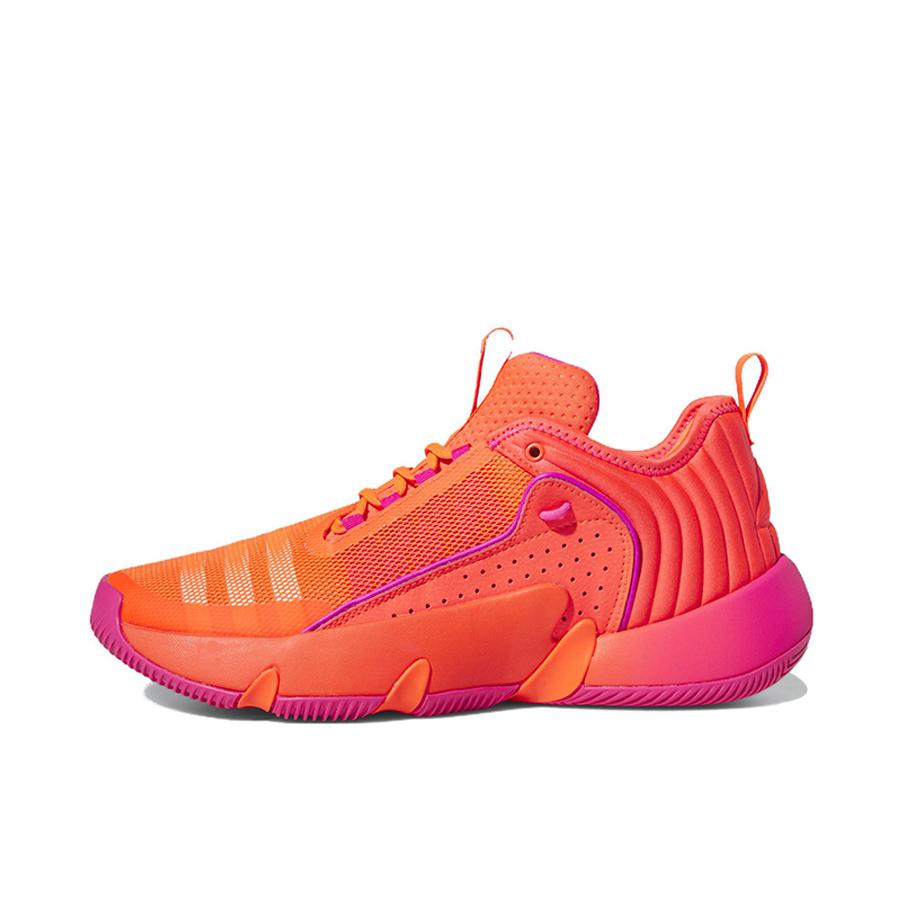 推荐商品：adidas Trae Unlimited 篮球鞋 减震回弹防滑耐磨实战 橘红