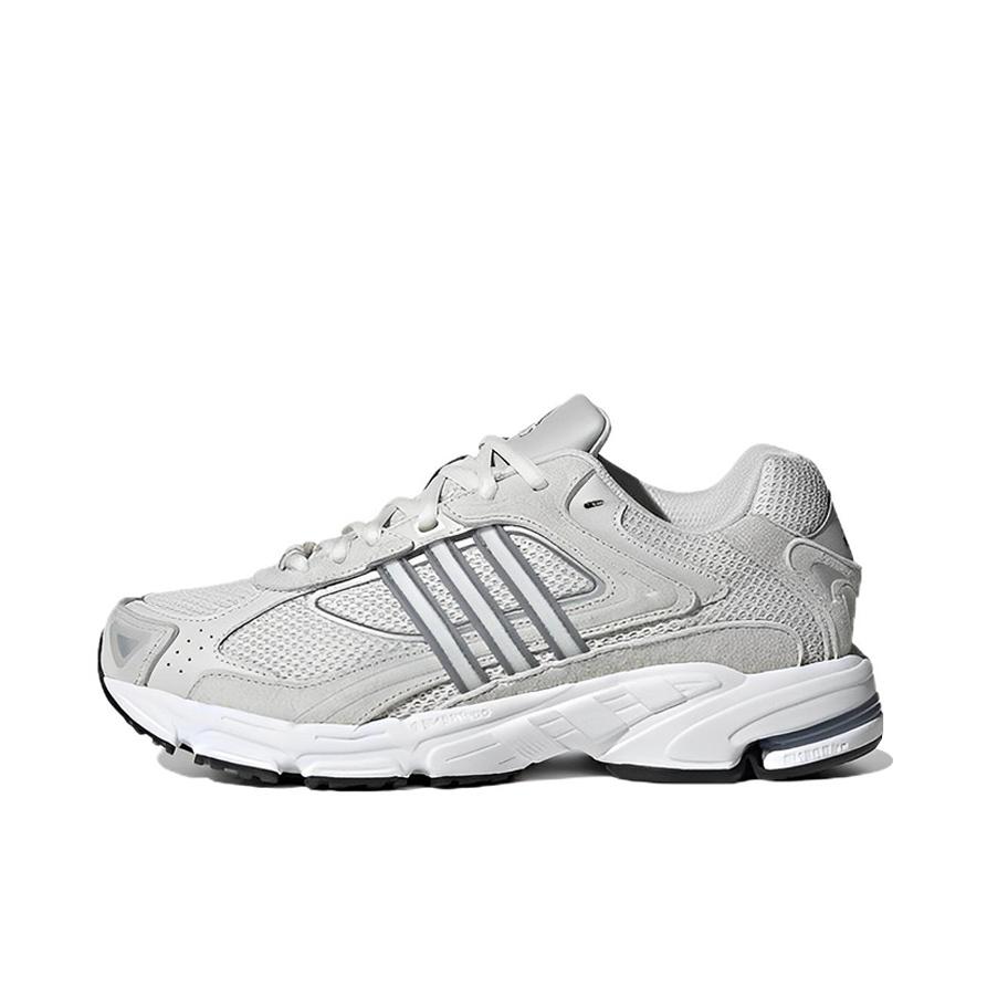 推荐商品：adidas Originals Response CL 防滑耐磨 舒适缓震 织物网面 复古 运动休闲鞋 老爹鞋 女款/灰色/白色