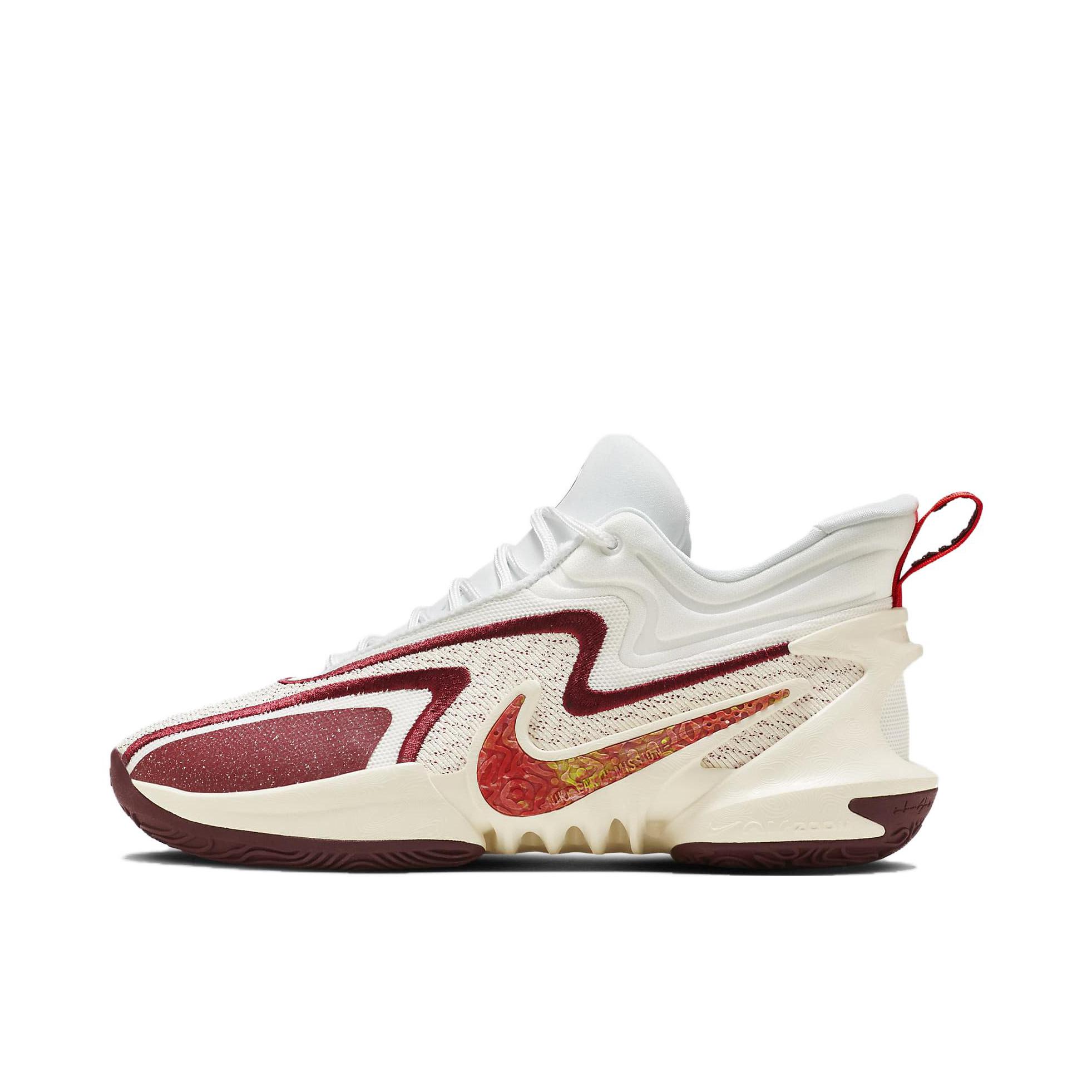推荐商品：Nike Cosmic Unity 2 全掌Zoom Strobel 支撑实战 抗扭缓震 篮球鞋 国内版/白色/红色