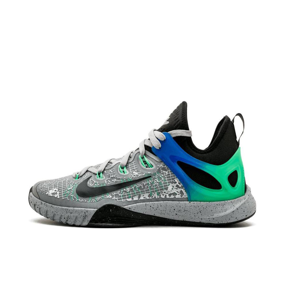 推荐商品：Nike Zoom Hyperrev 2015 防滑耐磨 舒适减震 时尚百搭 织物 篮球鞋 All Star (2015) 黑银