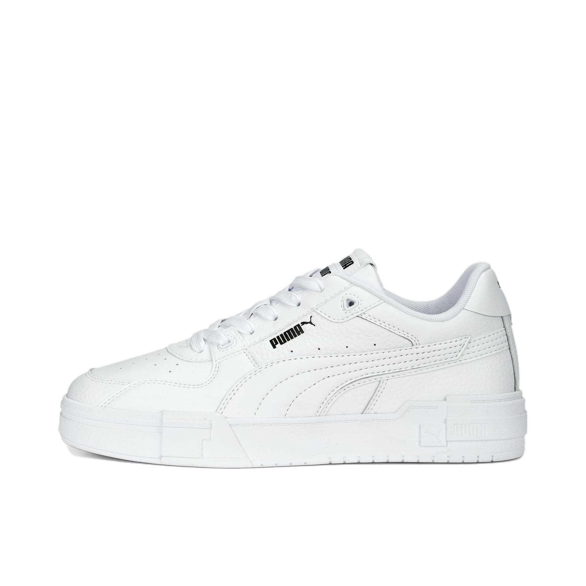 推荐商品：Puma/彪马 Ca Pro Classic 板鞋 舒适透气防滑耐磨厚底百搭复古时尚网球风拼接 皮面/白色/黑色