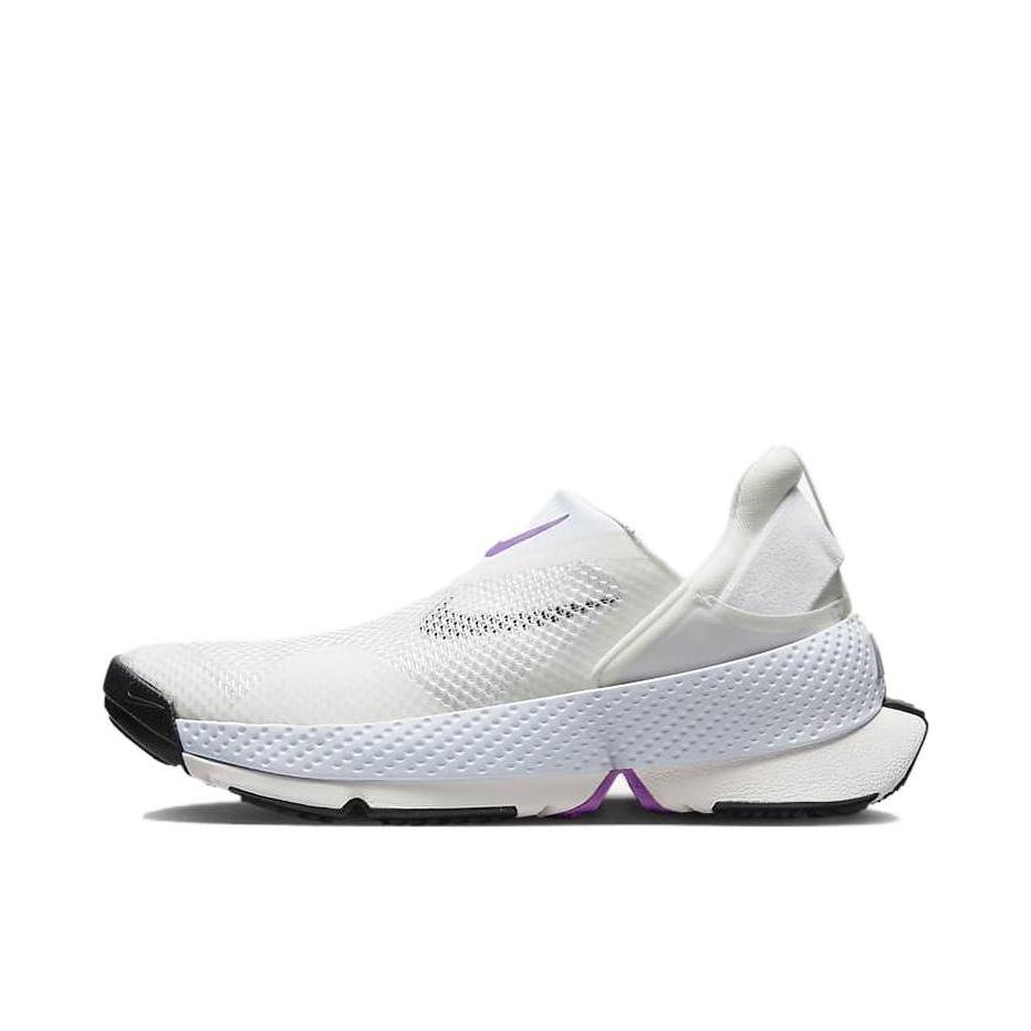 推荐商品：Nike Go FlyEase 运动休闲鞋 防滑耐磨易穿脱减震舒适透气百搭潮流复古一脚蹬 女款/帆白/幻影灰