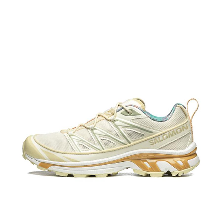 推荐商品：Salomon/萨洛蒙 XT-6 EXPANSE 户外休闲鞋 复古减震耐磨轻便 米色/黄色