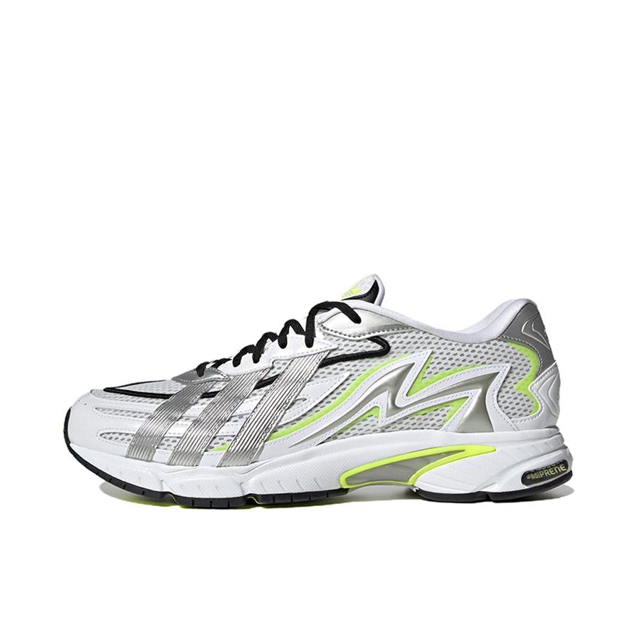 推荐商品：adidas Originals Orketro 2.0 防滑耐磨 舒适减震 网布透气 复古潮流 运动休闲鞋 银灰/白色/绿色