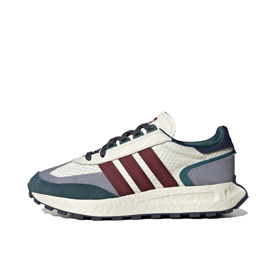 推荐商品：adidas Originals RETROPY E5 跑鞋 缓震透气复古 白色/灰色/紫色