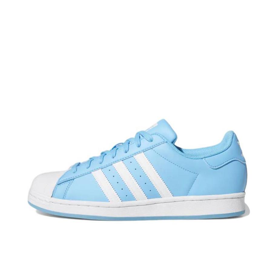 推荐商品：【宋雨琦同款】 adidas Originals Superstar 板鞋 轻便贝壳头薄底舒适百搭耐磨复古 天蓝