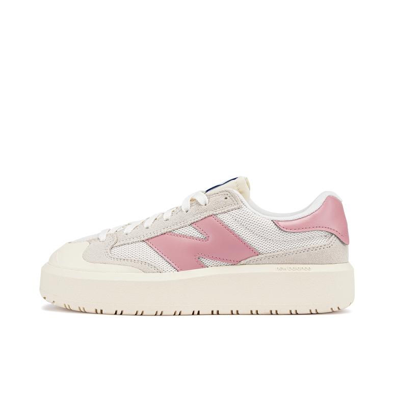 推荐商品：New Balance 302 减震 防滑耐磨 舒适百搭 复古 休闲 增高鞋 板鞋 米白/粉色