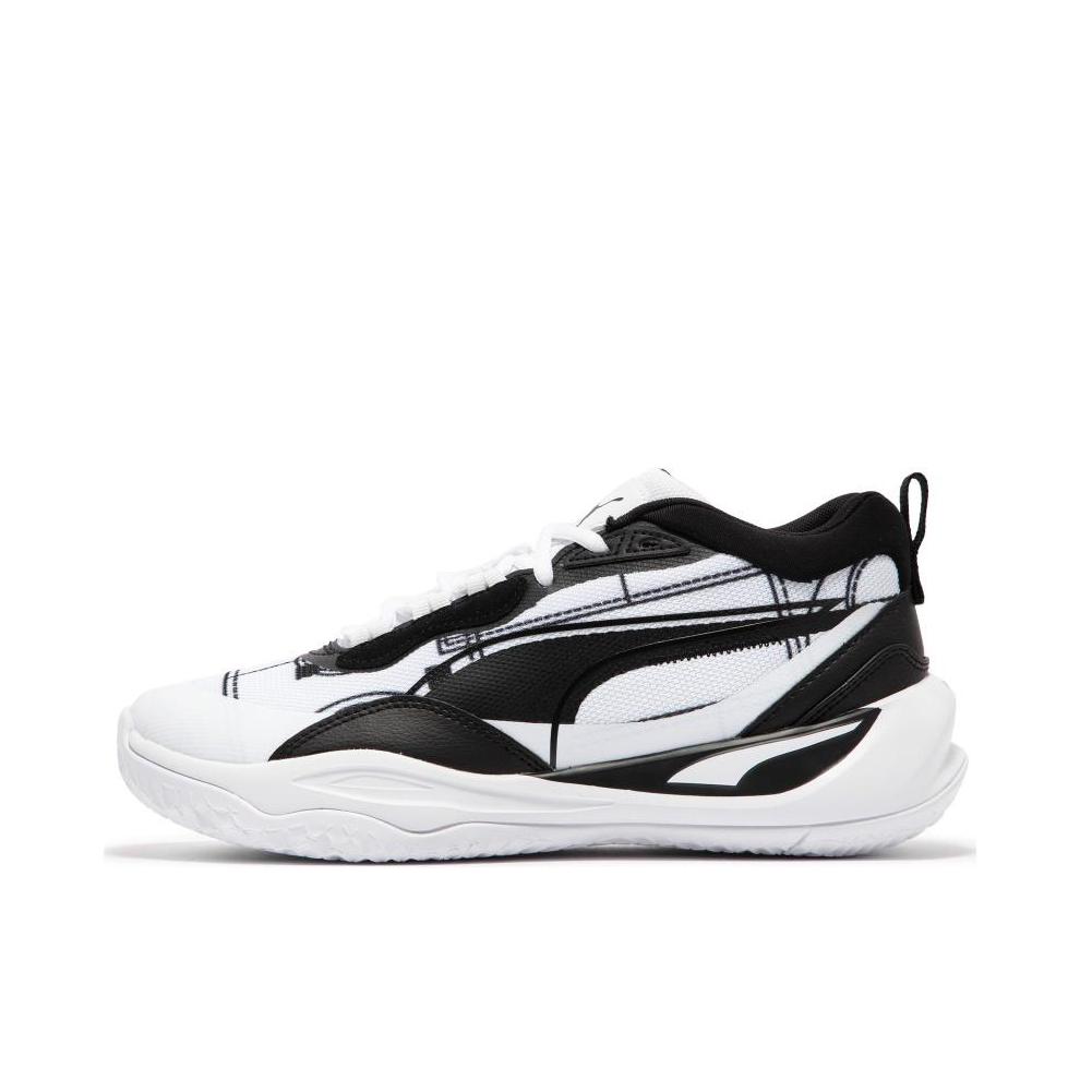 推荐商品：Puma/彪马 Playmaker Pro 减震回弹 防滑耐磨 舒适轻便 篮球鞋 白色/黑色
