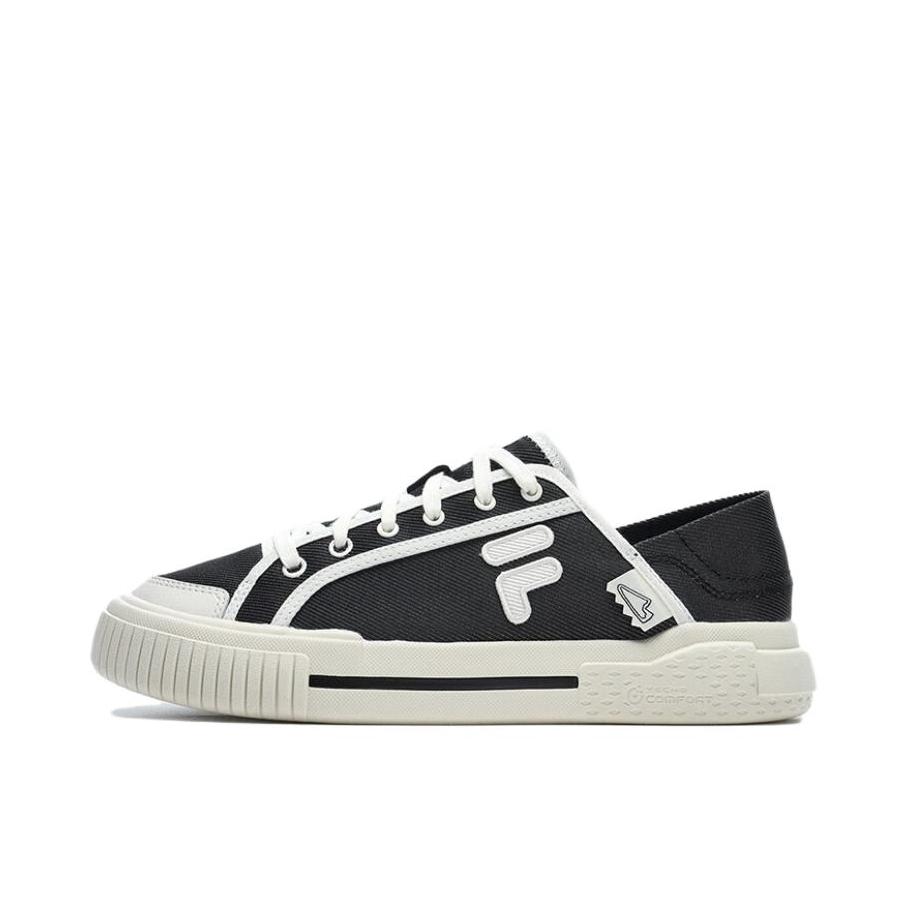 推荐商品：FILA/斐乐 Wallride DX 潮流百搭 简约 运动休闲鞋 T12M228203F 女款/黑色/奶白