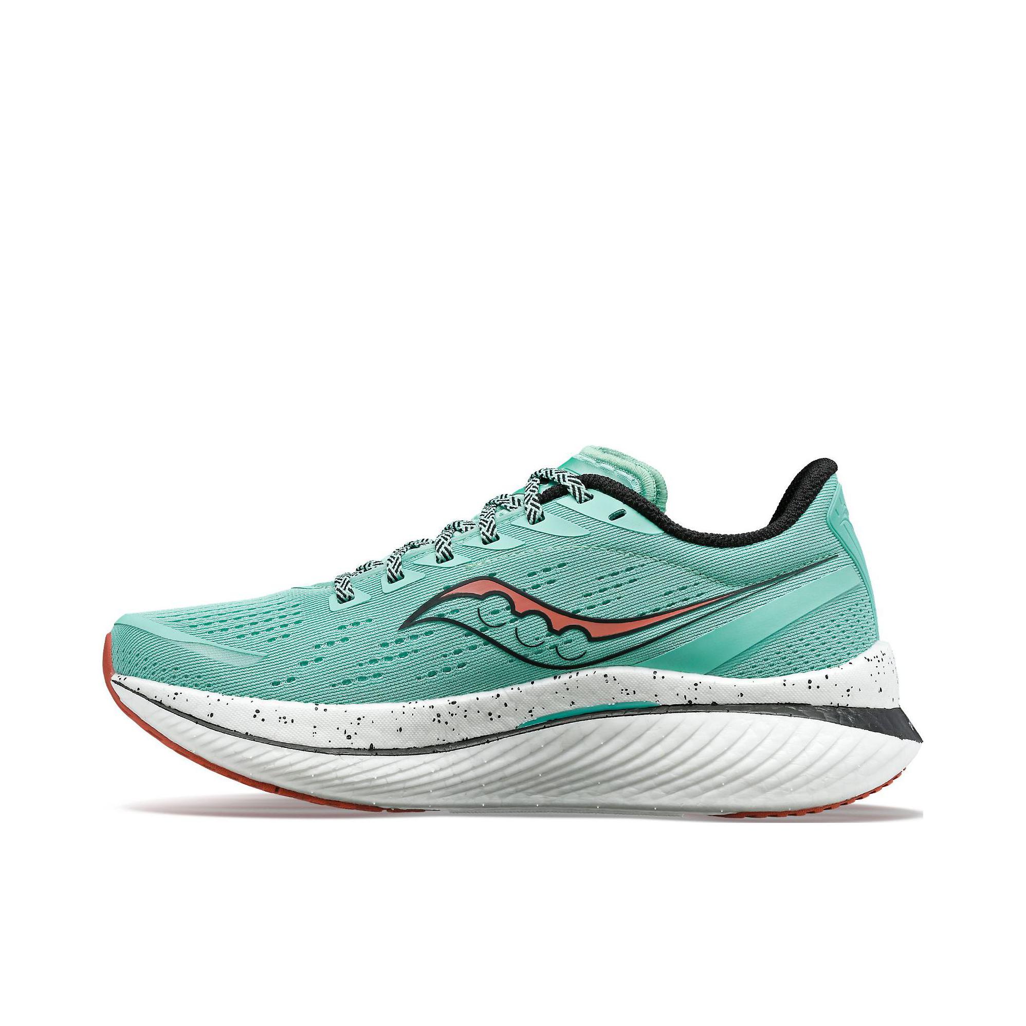 推荐商品：Saucony/索康尼 Endorphin Speed 啡速3 舒适百搭 防滑耐磨 全掌碳板 织物 防水 马拉松 跑鞋 绿色/黑色