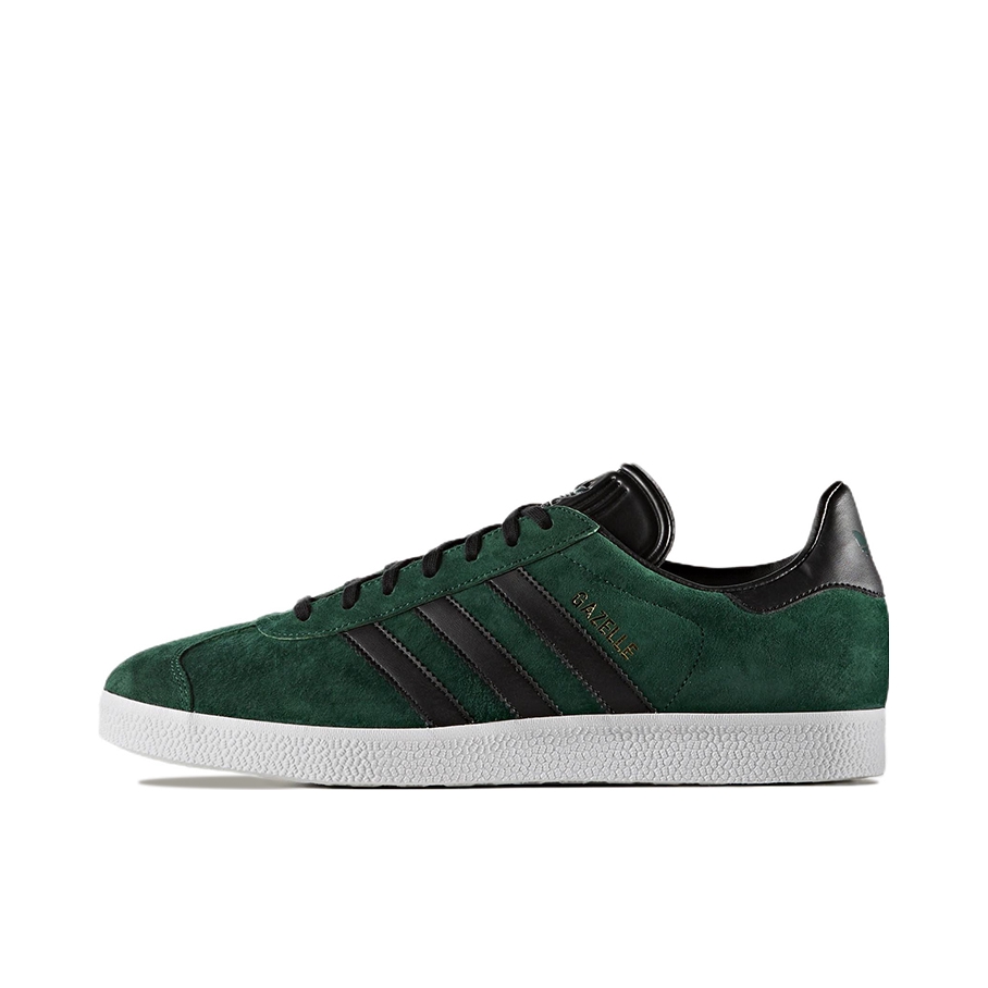 推荐商品：adidas Originals Gazelle T头鞋 德训鞋 板鞋 轻便复古薄底舒适百搭减震耐磨贴合圆头 Green/Black/White 墨绿/黑
