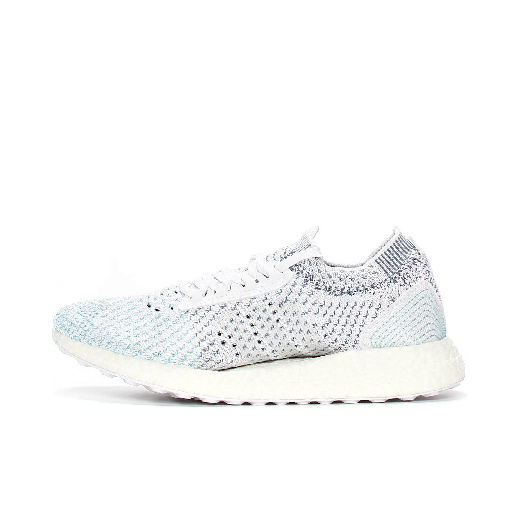 推荐商品：adidas Ultra Boost X 跑鞋 减震回弹轻便透气休闲耐磨防滑运动织物舒适支撑 White/White/Blue Spirit 冰蓝