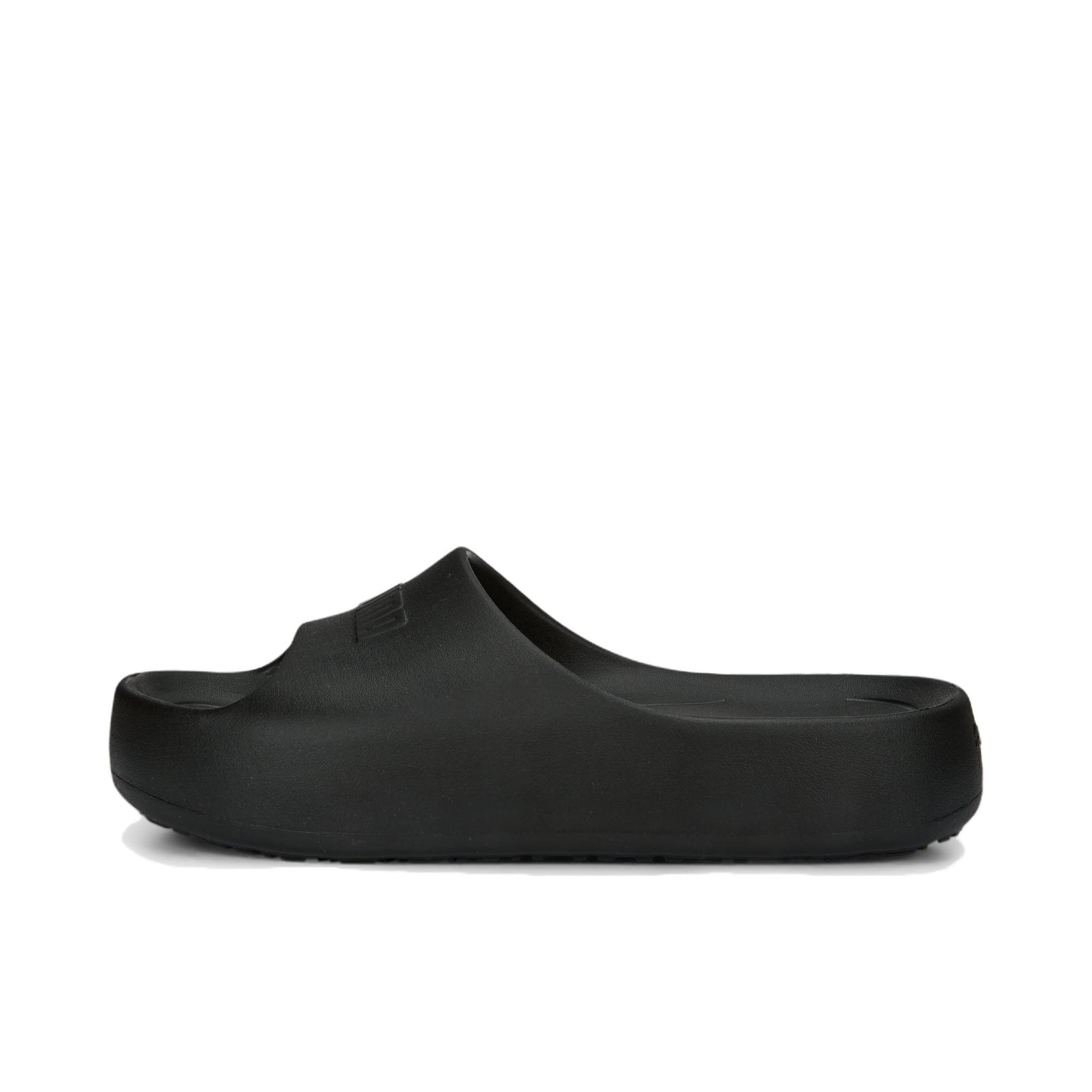 推荐商品：Puma/彪马 Shibusa Slides 拖鞋 踩屎感防滑耐磨舒适轻便一字防磨 黑色