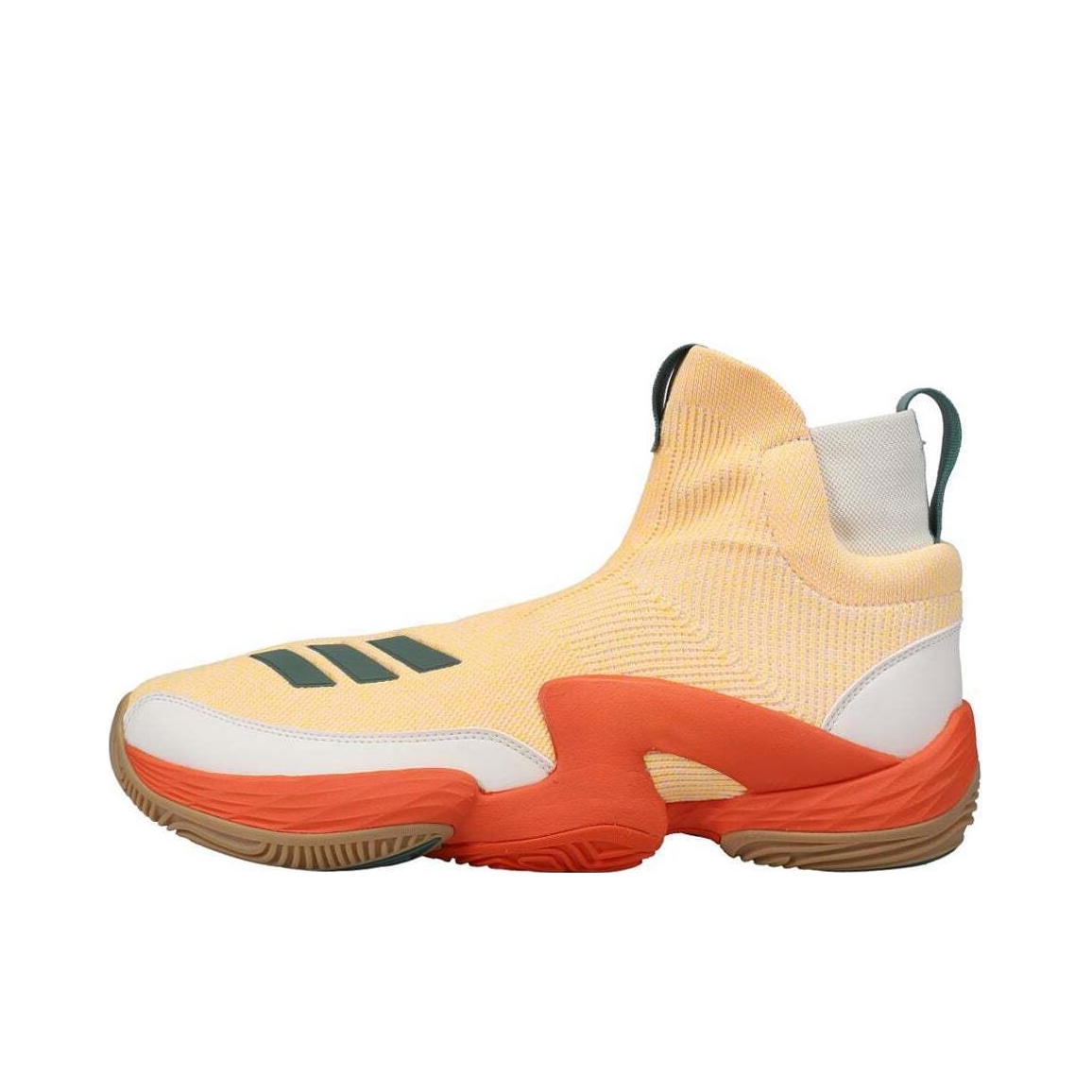 推荐商品：adidas N3xt L3v3l 2020 篮球鞋 舒适透气防滑耐磨合成革复古潮流休闲百搭 粉色/橙色