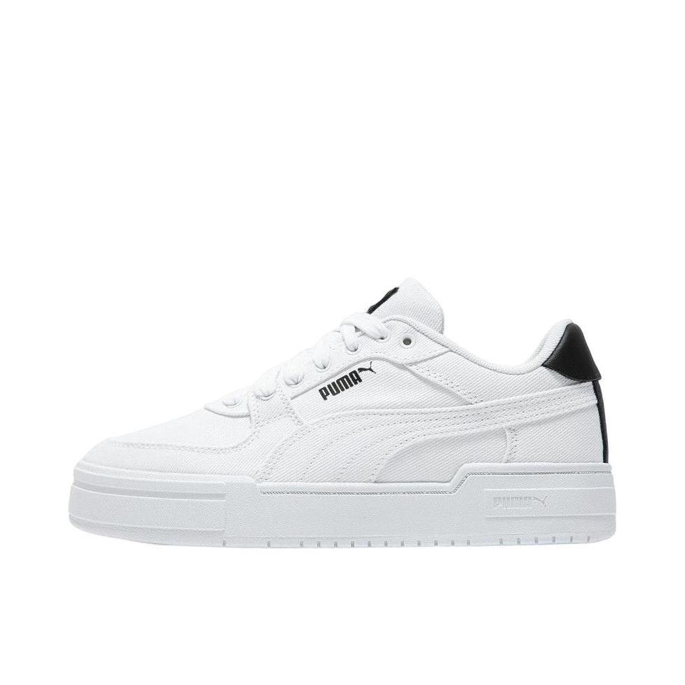 推荐商品：Puma/彪马 Ca Pro Classic 板鞋 舒适透气防滑耐磨厚底百搭复古时尚网球风拼接 标准白/黑色