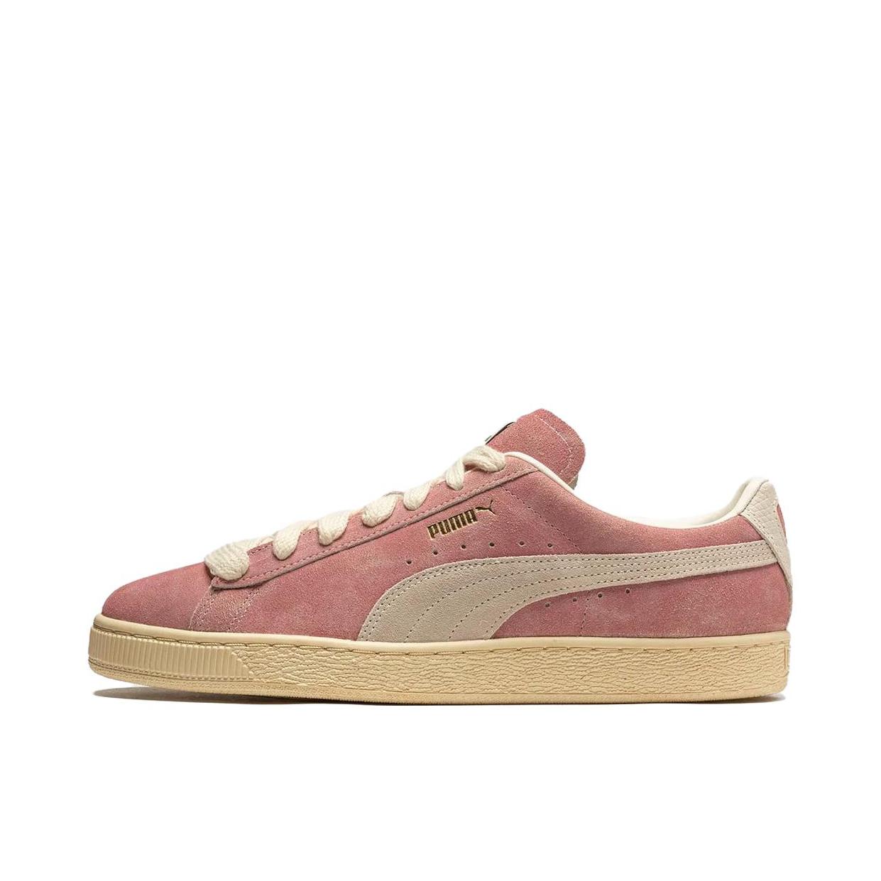 推荐商品：Puma/彪马 Suede Classic 面包鞋 板鞋 舒适百搭防滑耐磨轻便透气复古低帮圆头 粉色/浅褐