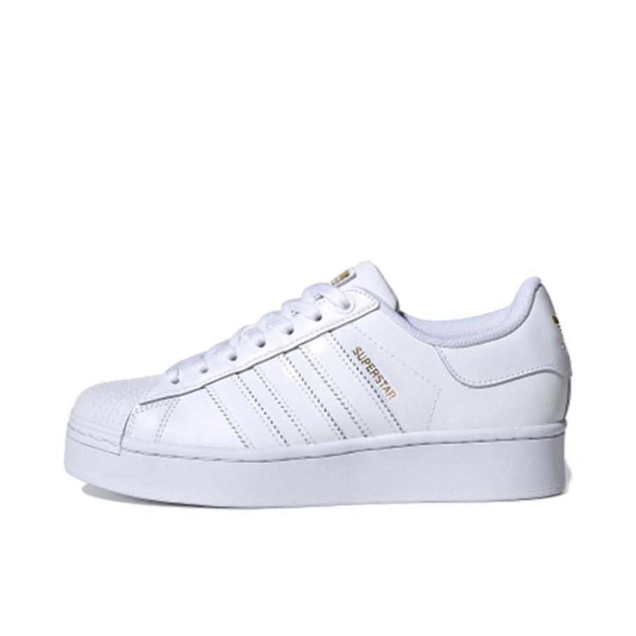 推荐商品：adidas Originals Superstar Bold 板鞋 贝壳头防滑耐磨舒适轻便百搭复古 女款/白色